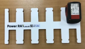 Power RAX Lock-in Battery Rack for Hilti 22v Batteries