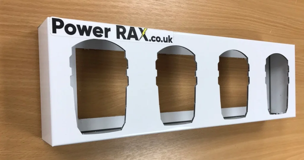 Power RAX Lock-in Battery Rack for Ryobi 18v Batteries