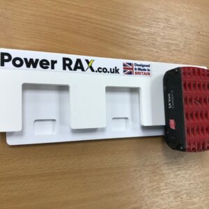 Power RAX Lock-in Battery Rack for Bosch 18v Batteries