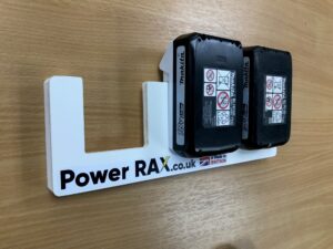 Power RAX Slide-in Battery Rack for Makita G Series Batteries