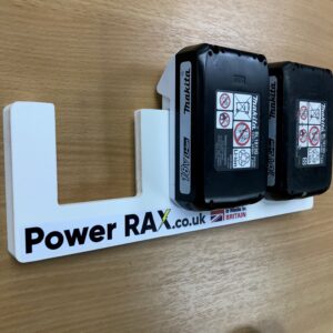Power RAX Slide-in Battery Rack for Makita G Series Batteries