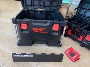 Battery Rack for M18 Batteries for Milwaukee Packout Trolley Box NO BOX INCLUDED