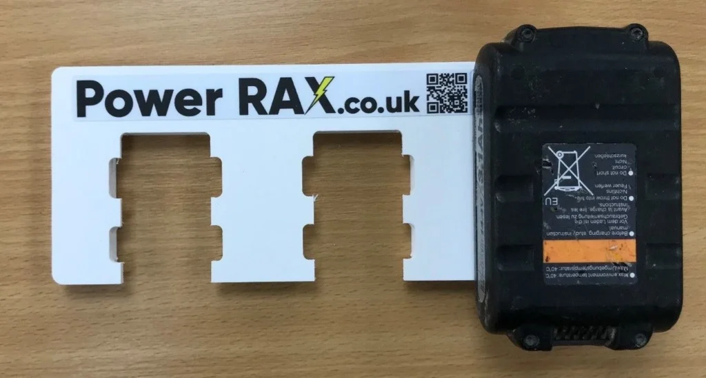 Power RAX Lock-in Battery Rack for Panasonic 14.4v Batteries