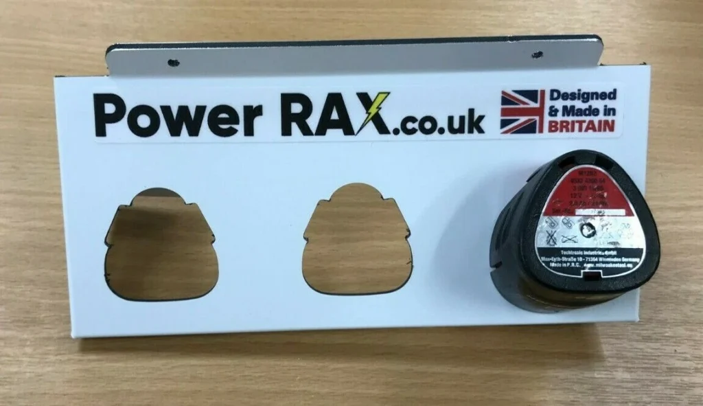 Power RAX Lock-in Battery Rack for Milwaukee M12 Batteries