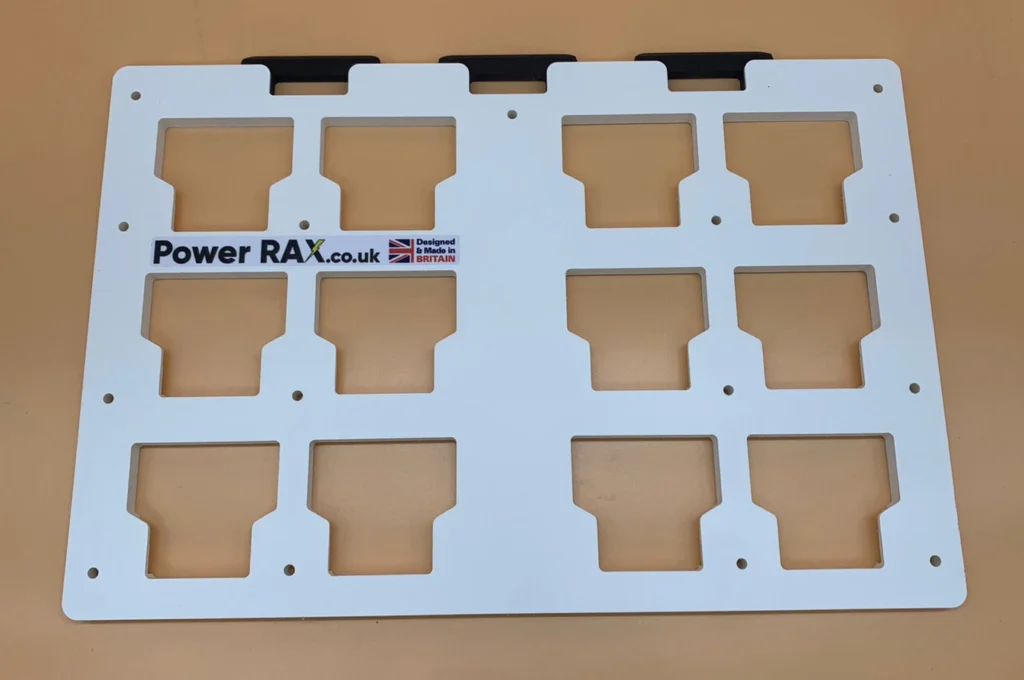 1×10 Power Rax Wall mounting Plate for your Milwaukee Packout Tool Boxes bundle